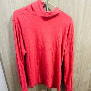 GAP Red Long-Sleeve Hoodie Shirt